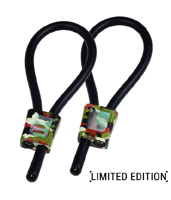 ELECTRASTIM - ANNEAUX PÉNINS RÉGLABLES PRESTIGE ELECTRALOOPS CAMOUFLAGE