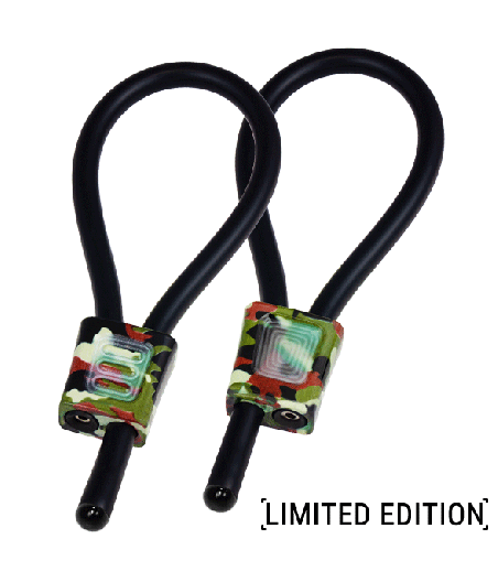 ELECTRASTIM - ANÉIS DE GALO AJUSTVEIS PRESTIGE ELECTRALOOPS CAMUFLAGEM