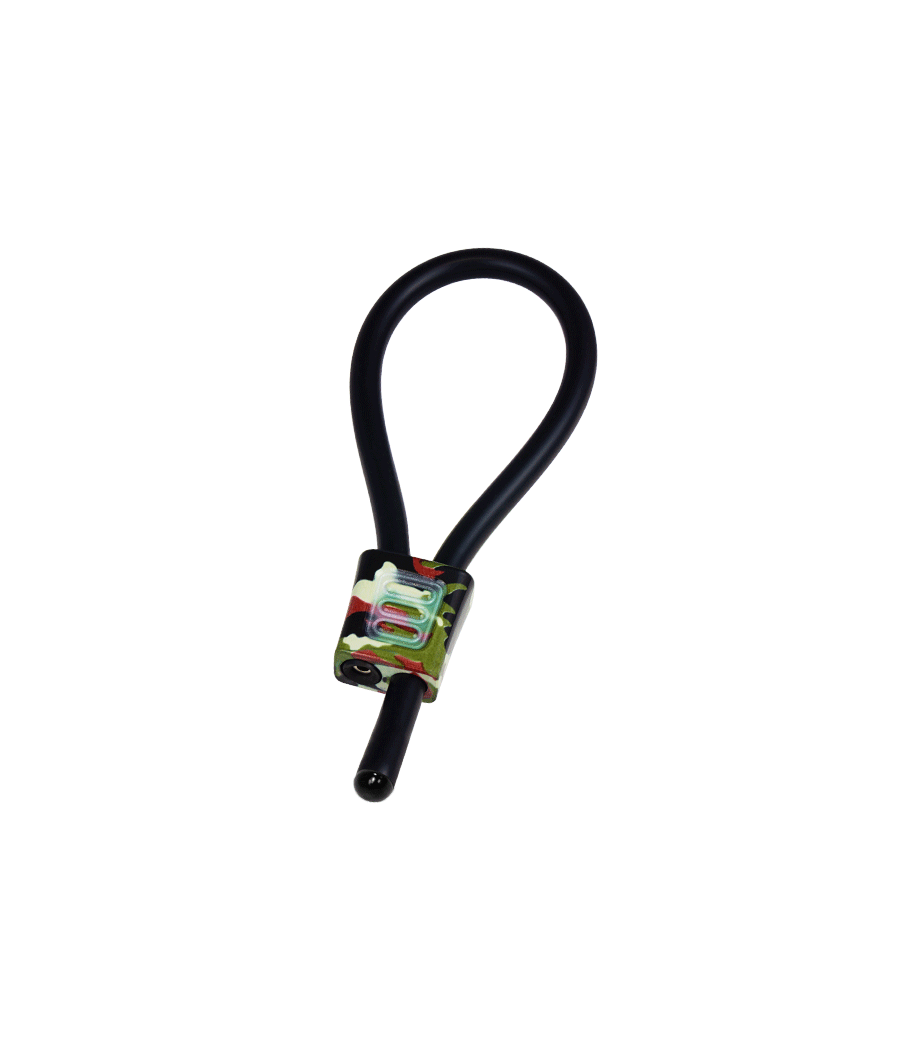 ELECTRASTIM - PRESTIGE ELECTRALOOPS ADJUSTABLE COCK RINGS CAMOUFLAGE