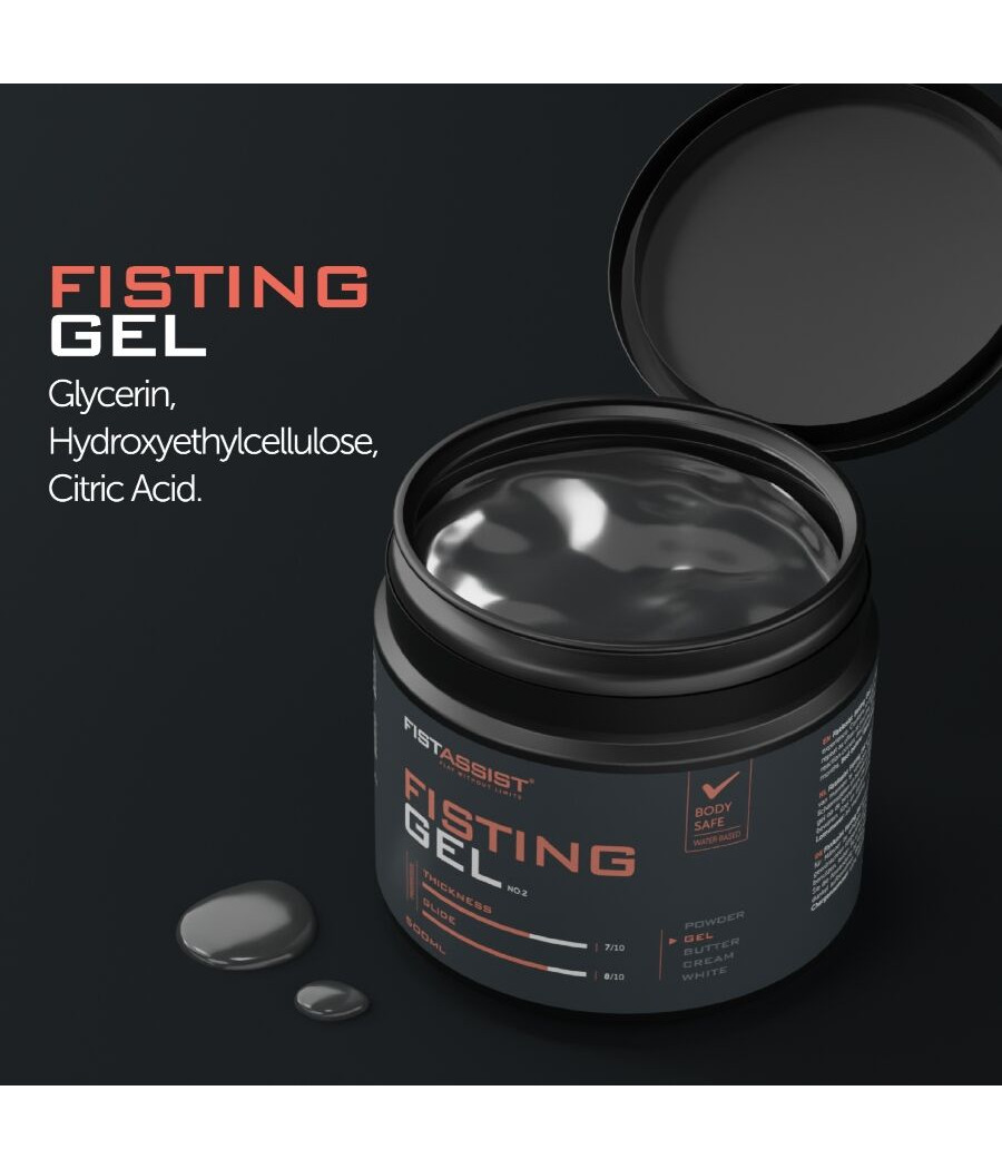 COBECO - FIST ASSIST FISTING GEL EXTRA GROSSO À BASE DE ÁGUA 500 ML