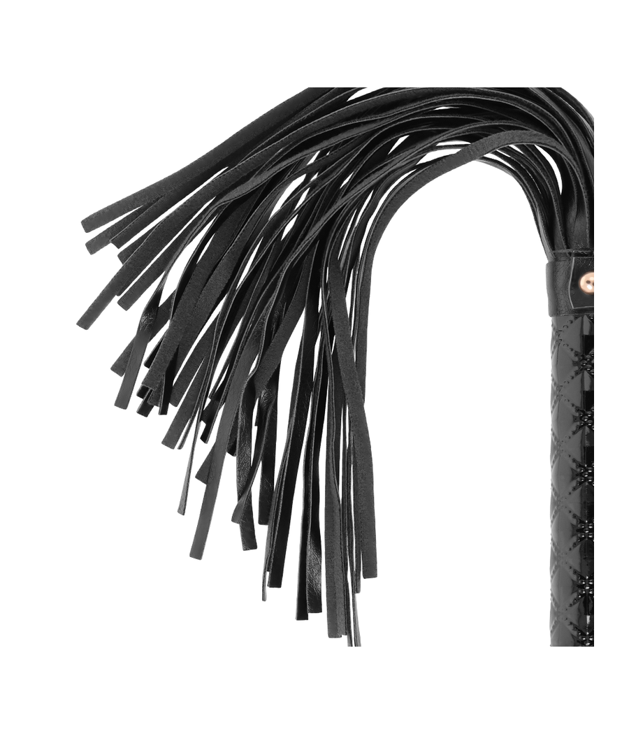 BEGME - BLACK EDITION FLOGGER DE COURO VEGANO