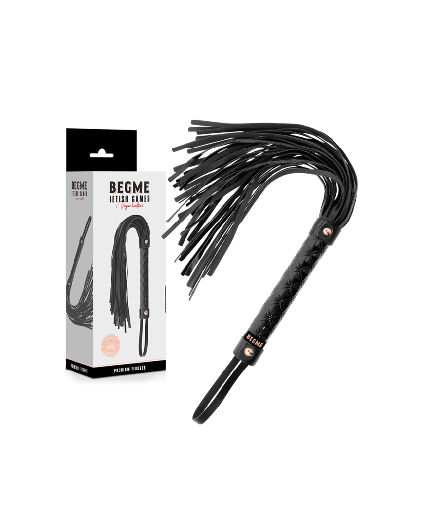 BEGME - BLACK EDITION LÁTIGO CUERO VEGANO