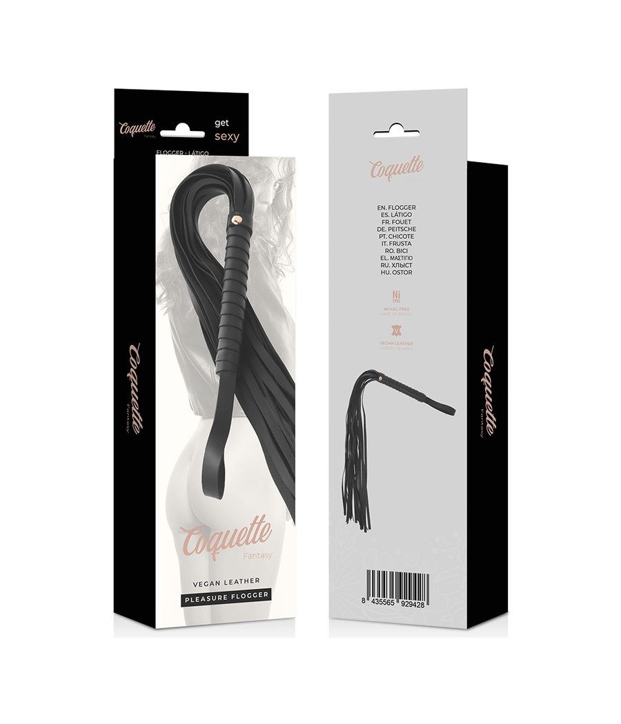 COQUETTE CHIC DESIRE - FOUET FANTAISIE EN CUIR VÉGAN