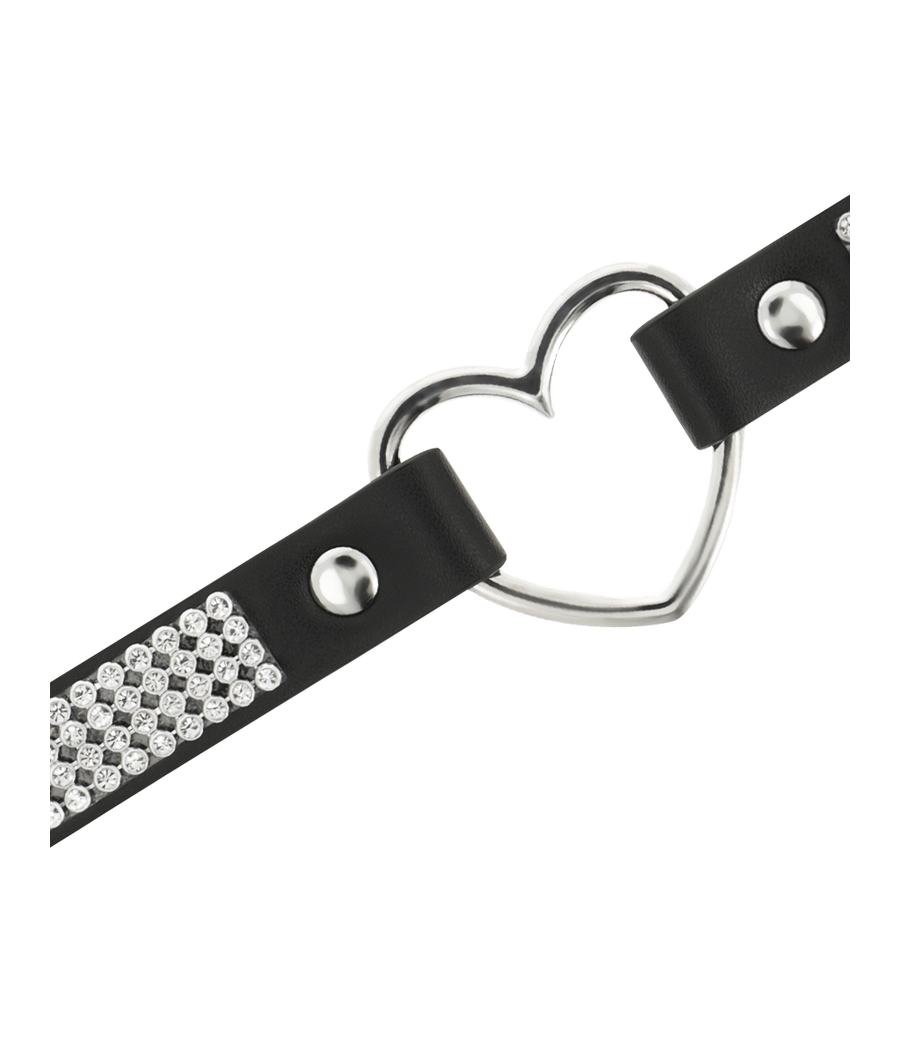COQUETTE CHIC DESIRE - GIROCOLLO IN PELLE VEGANA CON CUORE