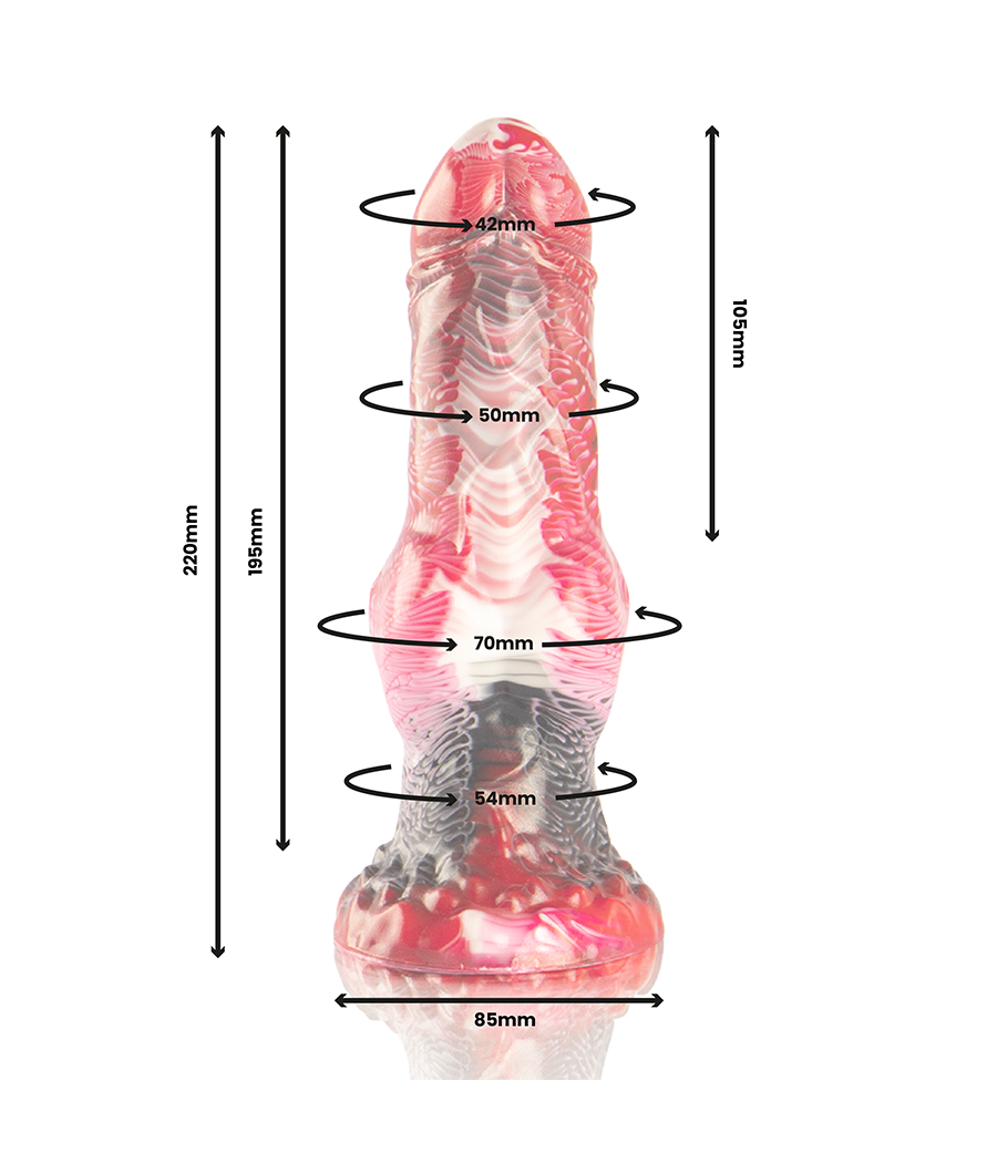 EPIC - DILDO HELIOS CON CALORE ED ESTASIA DEI TESTICOLI