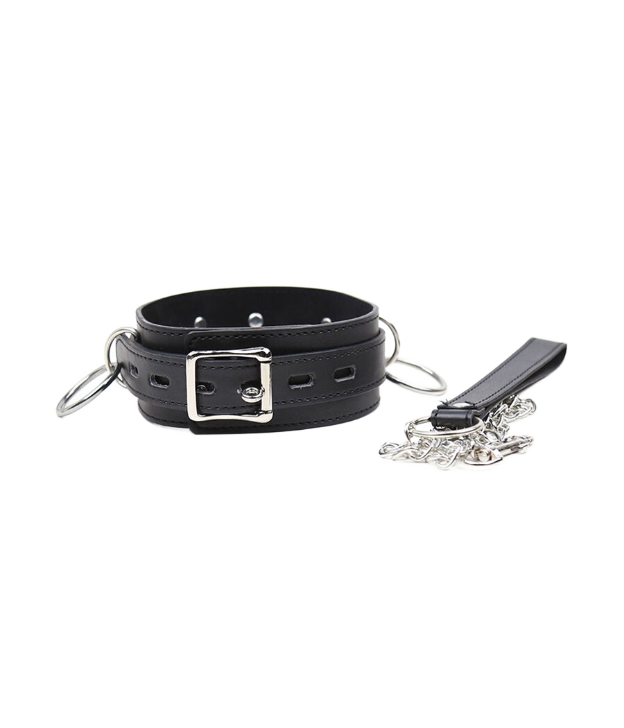 OHMAMA FETISH - COLLAR SUMISION CON 3 ANILLAS