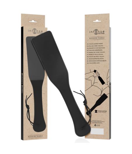 INTENSE - FETISH VEGAN LEATHER PADDLE