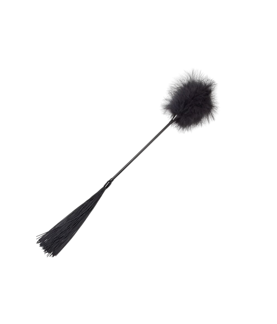 SECRET PLAY - DUSTER + FOUET NOIR