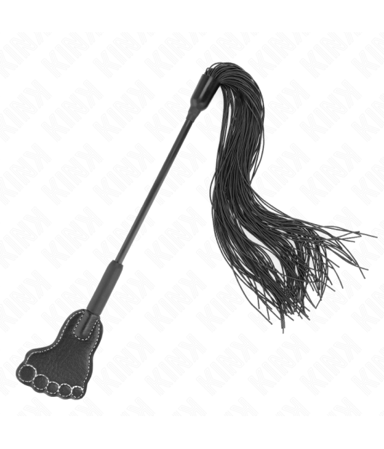 KINK - FUßFÖRMIGE PADDEL MIT QUASTENPEITSCHE 31 CM