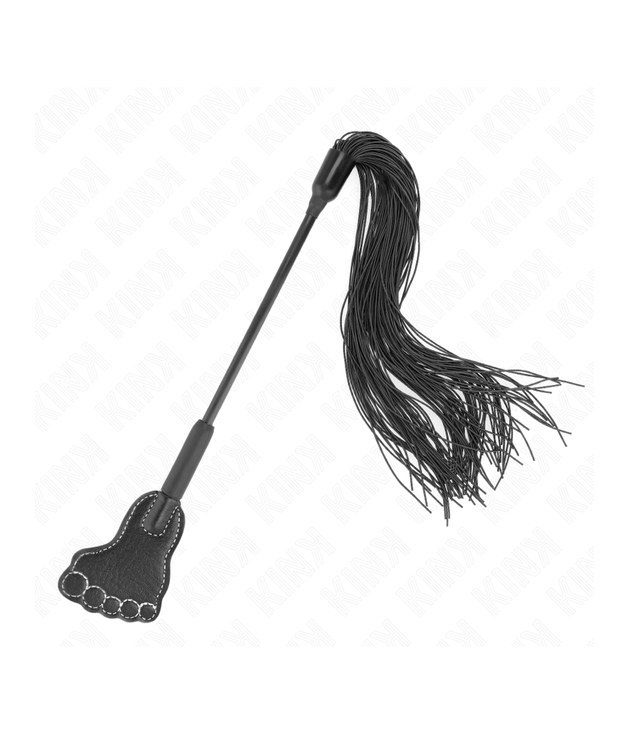 KINK - FUßFÖRMIGE PADDEL MIT QUASTENPEITSCHE 31 CM