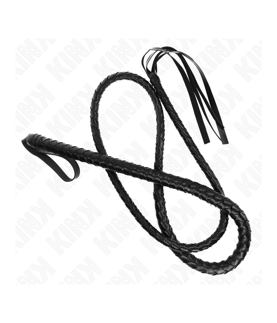 KINK - CHICOTE DE SERPENTE PRETO LONGO 210 CM