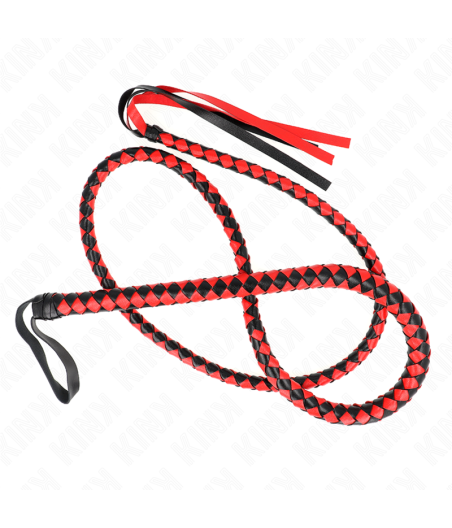 KINK - LÁTIGO DE SERPIENTE LARGO ROJO 210 CM