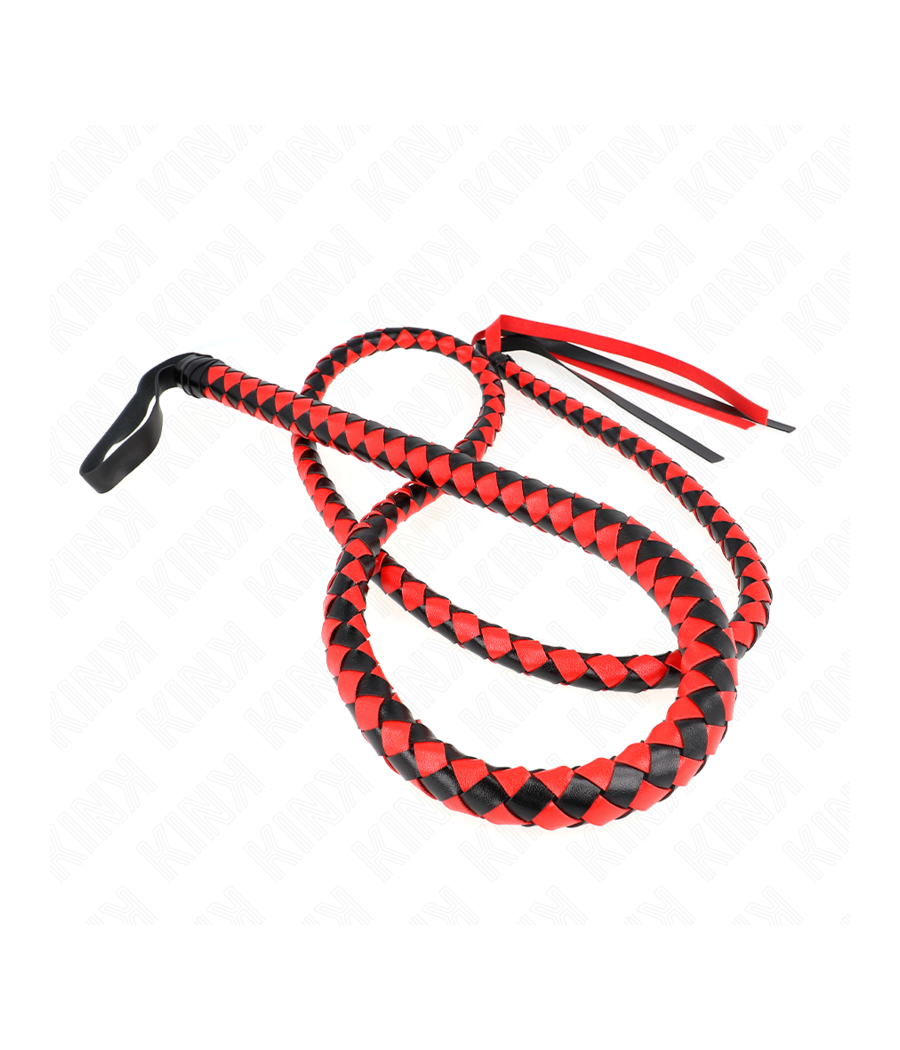 KINK - CHICOTE DE SERPENTE LONGO VERMELHO 210 CM