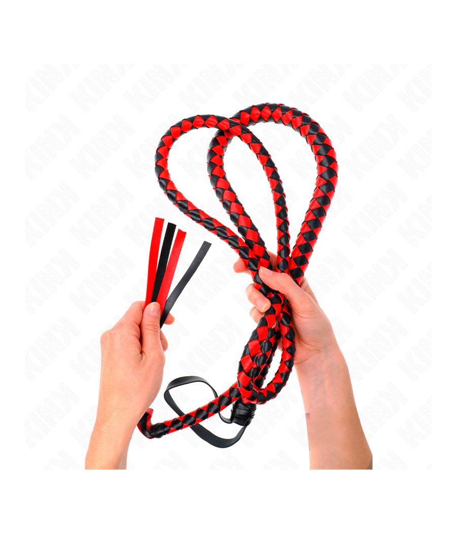 KINK - FRUSTA SERPENTE LUNGA ROSSA 210 CM