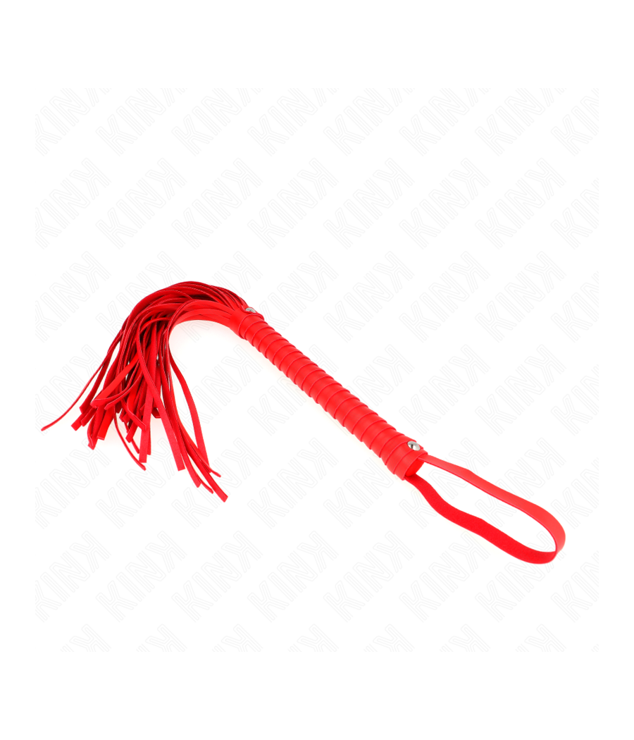 KINK - CHICOTE COM CABO TEXTURADO VERMELHO 48,5 CM