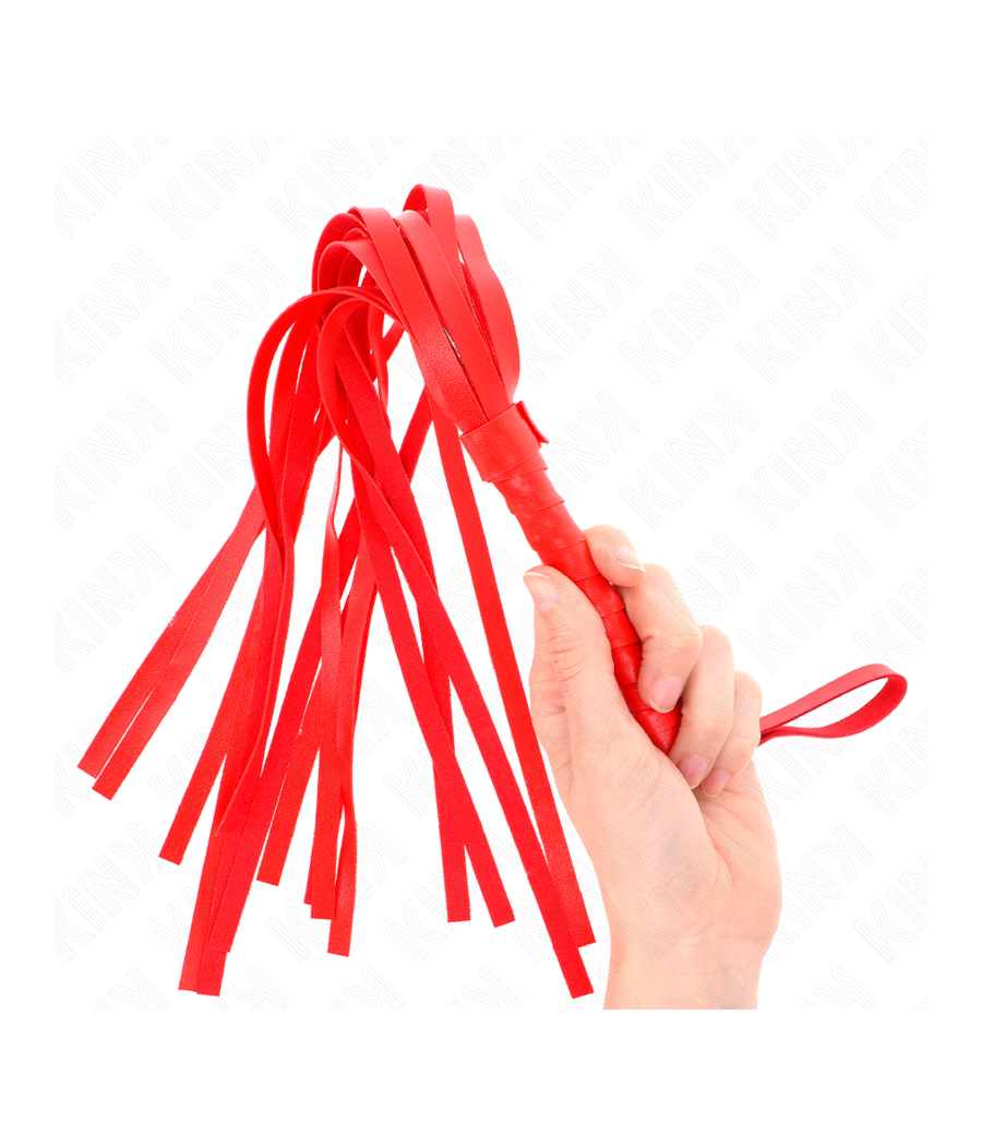 KINK - FOUET SIMPLE ROUGE 45 CM