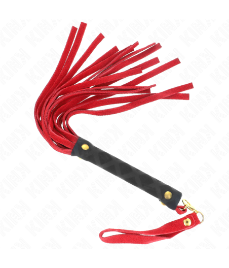 KINK - ROTE WILDLEDER MINI-PEITSCHE 30 CM