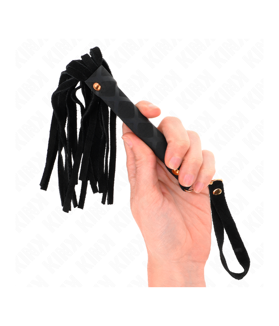 KINK - BLACK SUEDE MINI WHIP 30 CM