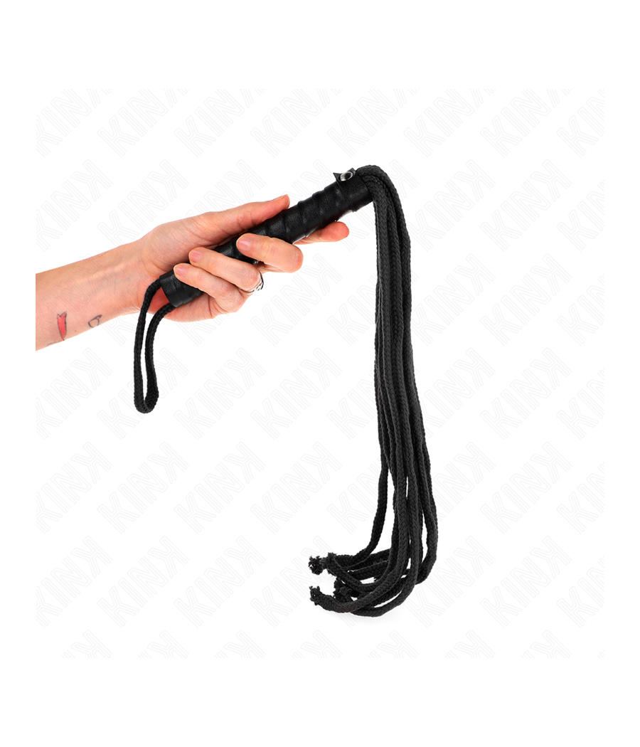 KINK - CHICOTE DE CORDA PRETA 56 CM