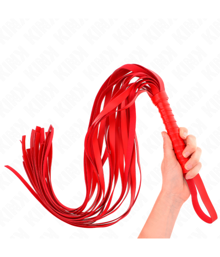 KINK - FRUSTA ROSSA MANICO CORTO CODA LUNGA 70 CM