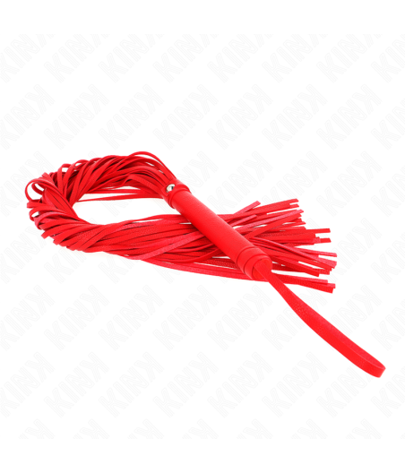 KINK - ROTE WEICH-PVC-PEITSCHE 70 CM