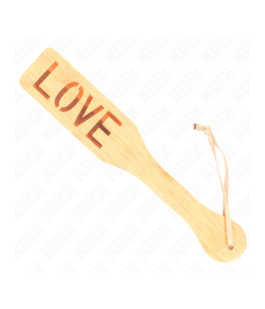 KINK - BAMBUSPALETTE WORT LIEBE 32 X 5,5 CM
