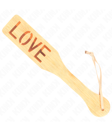 KINK - BAMBUSPALETTE WORT LIEBE 32 X 5,5 CM