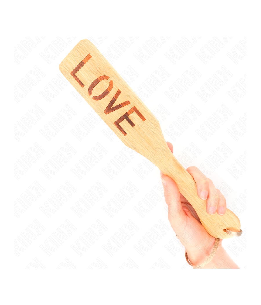 KINK - BAMBOO PALETTE WORD LOVE 32 X 5.5 CM