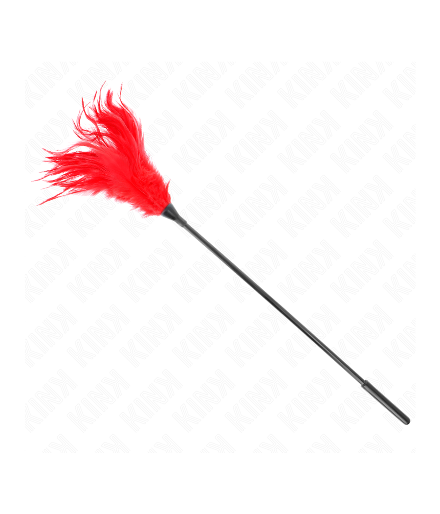 KINK - MULTIPLE RED TICKLE FEATHERS 45 CM
