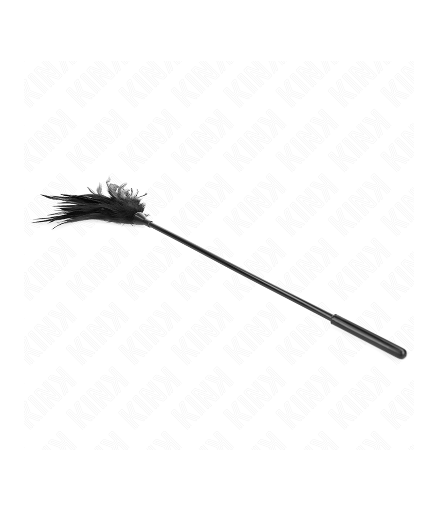 KINK - MÚLTIPLAS PENAS DE CÓCEGAS PRETAS 45 CM