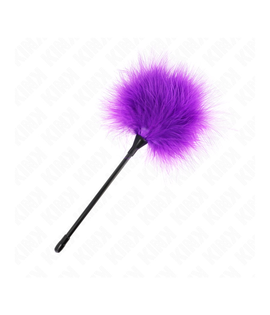 KINK - PURPLE TICKLE FEATHERS USED FOR THE BONDAGE KIT 27 CM