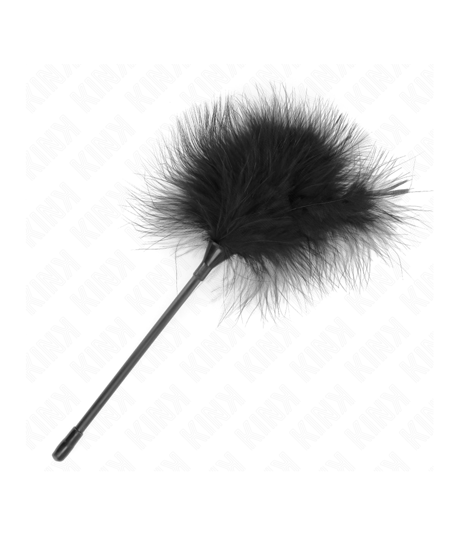 KINK - BLACK TICKLE FEATHERS USED FOR THE BONDAGE KIT 27 CM