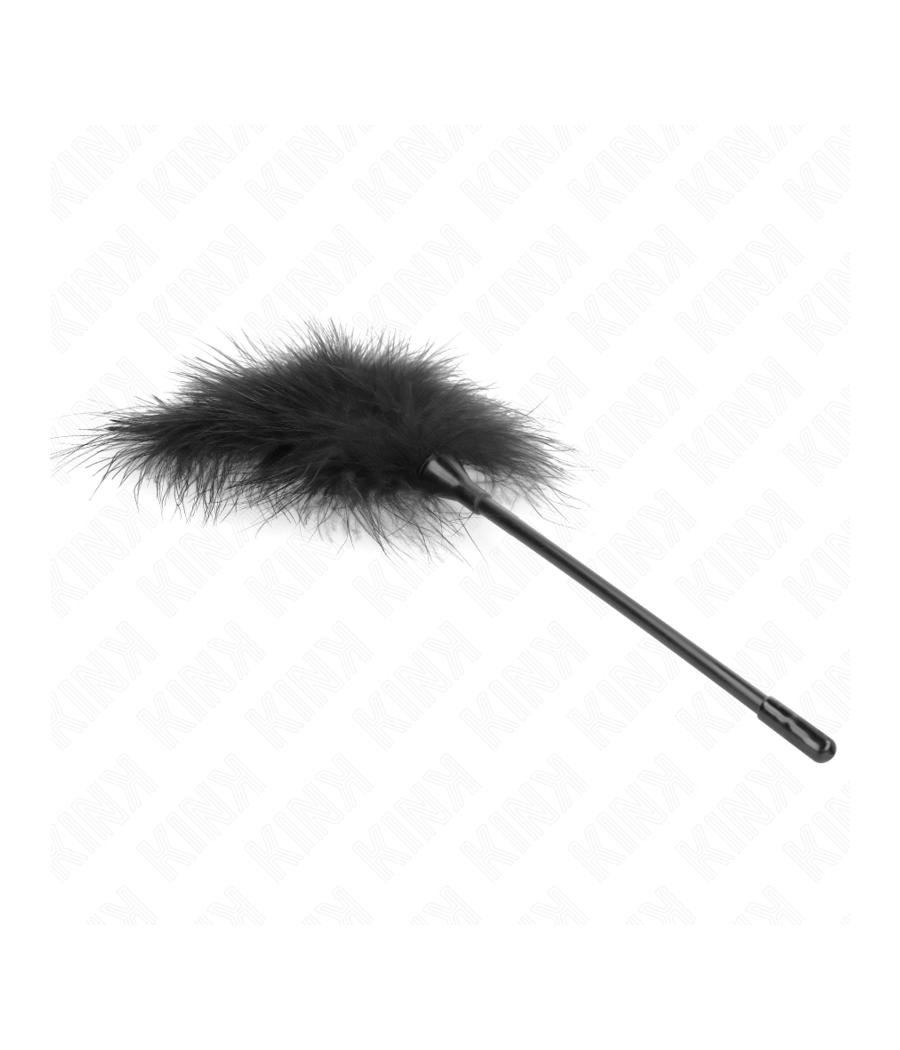 KINK - BLACK TICKLE FEATHERS USED FOR THE BONDAGE KIT 27 CM