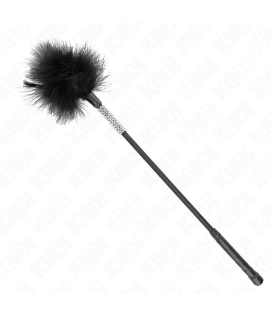 KINK - PIUME TICKLE CON MANICO STRASS 50 CM