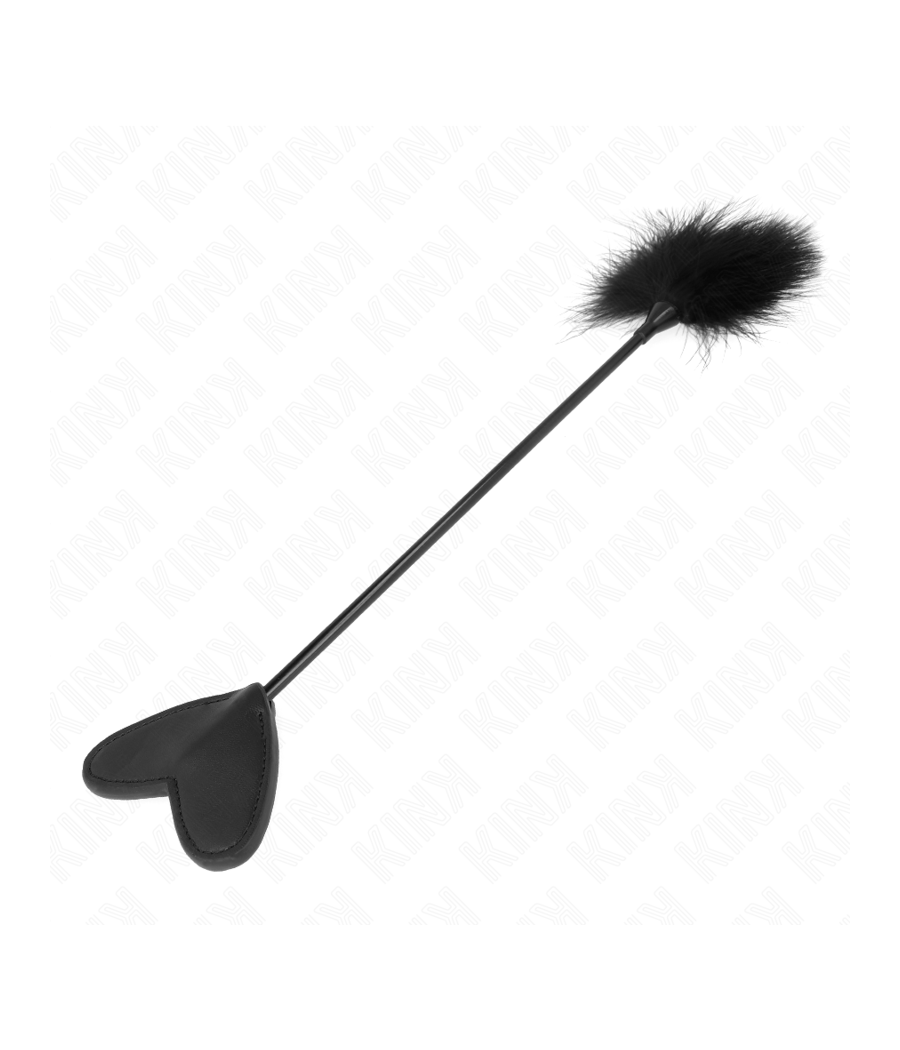 KINK - PLUMES TICKLE AVEC PAGAIE COEUR 31 CM