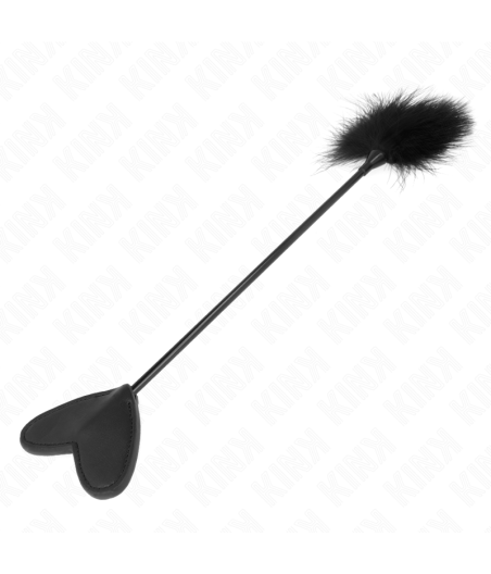 KINK - TICKLE FEATHERS WITH HEART PADDLE 31 CM