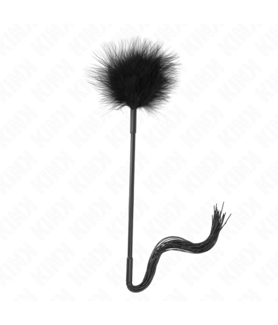 KINK - SILICONE WHIP WITH FEATHERS FOR TICKLE 47 CM