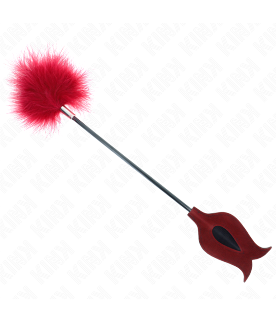 KINK - PENAS DE CÓCEGAS COM REMO FORMA DE ROSA 8 CM