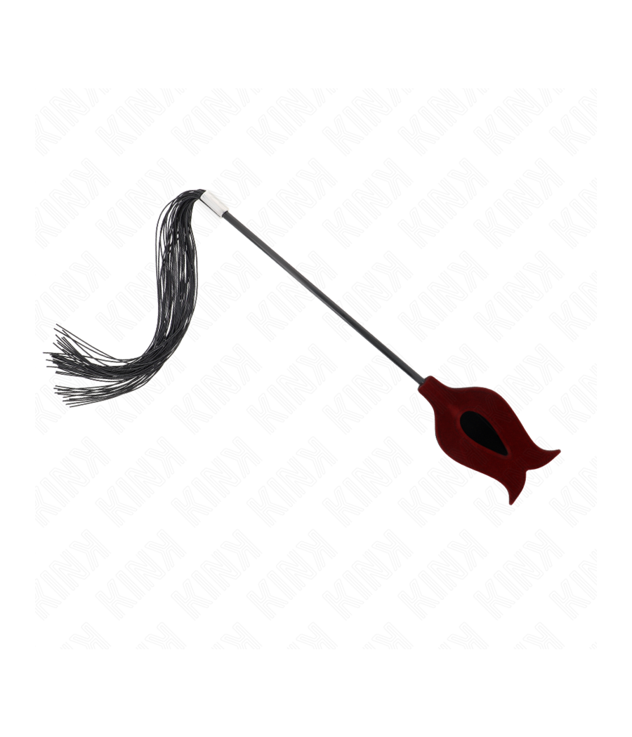 KINK - ROSE SHAPE SILICONE TASSEL WHIP 45 CM