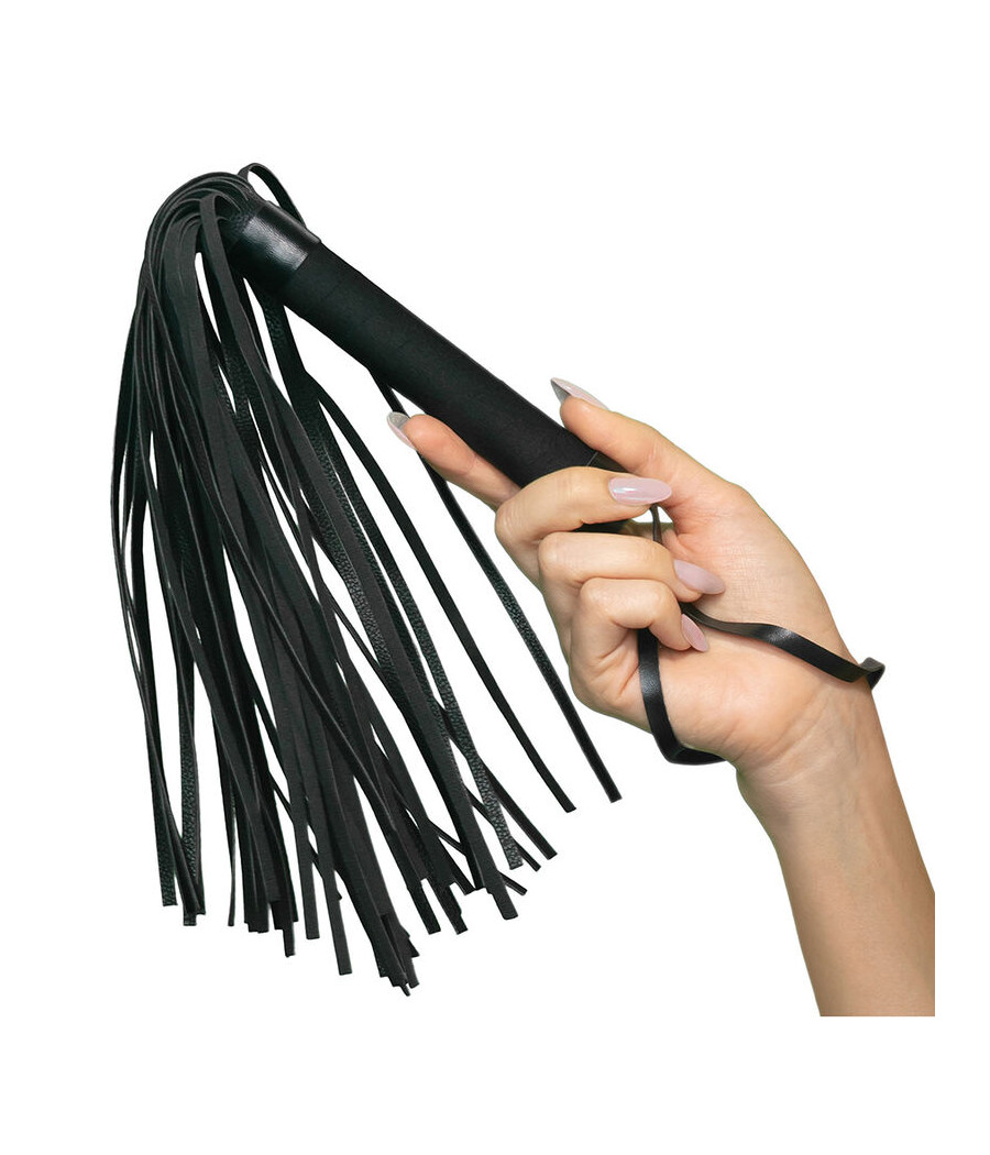 CALEXOTICS - NOCTURNAL FLOGGER LEATHER BLACK