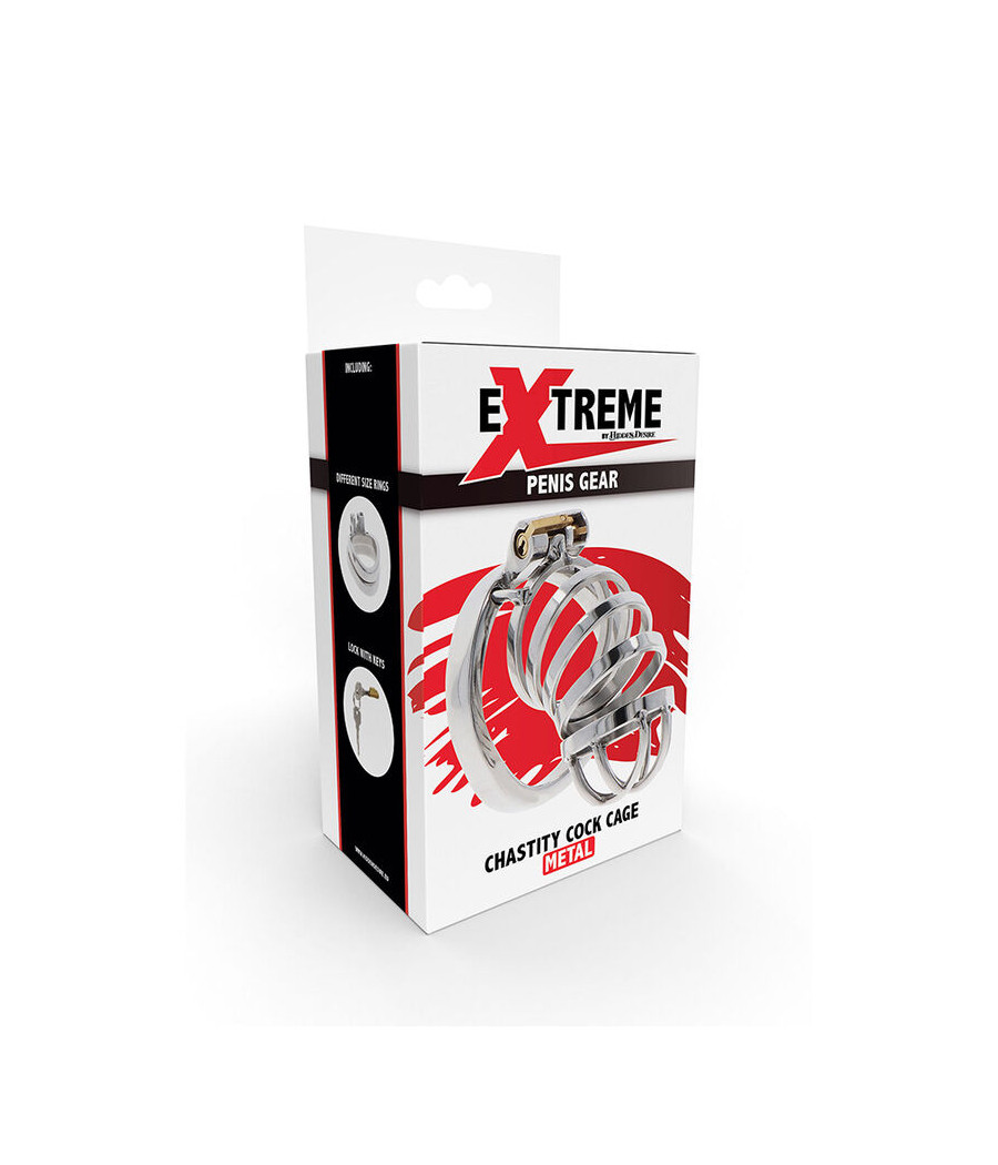 HIDDEN DESIRE - EXTREME CAGE DE CHASTETÉ EN MÉTAL