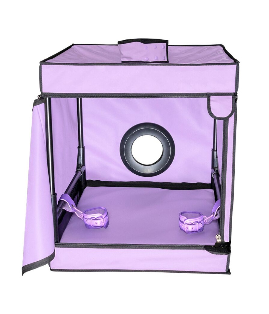 SECRET DOME - KINK CLUB CABINA BUKKAKE MORADO