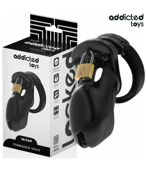 ADDICTED TOYS LOCKED - FORBIDDEN VAULT JAULA PARA PENE 10 CM