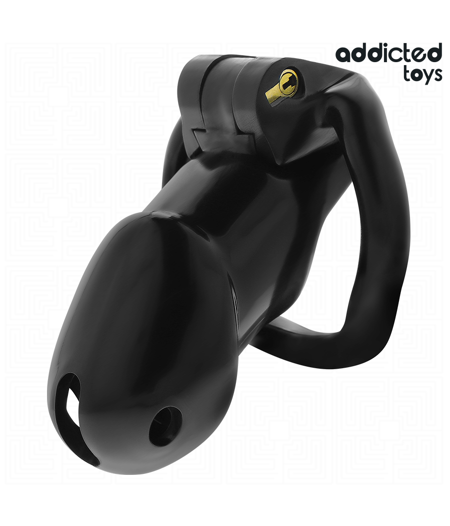 ADDICTED TOYS LOCKED - GAIOLA PENIANA MINDNIGHT CELL, TAMANHO L