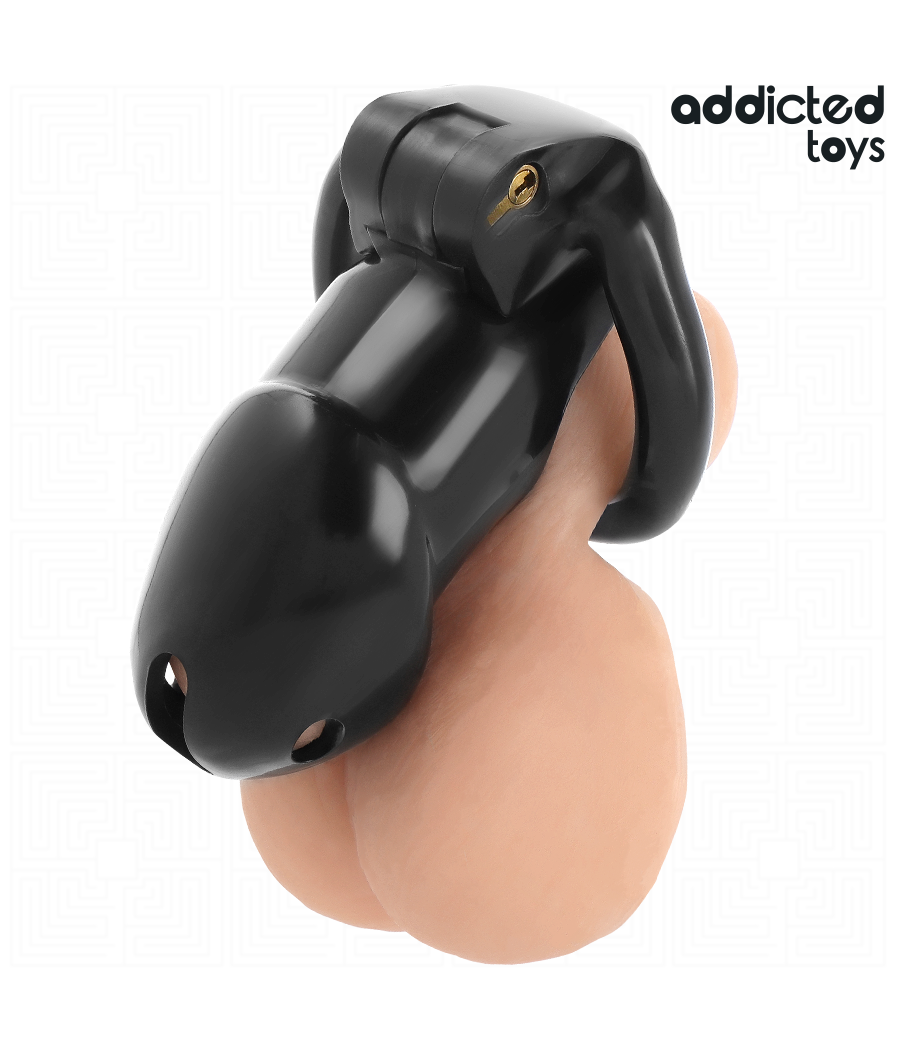 ADDICTED TOYS LOCKED - MINDNIGHT CELL PENISKÄFIG GRÖSSE L