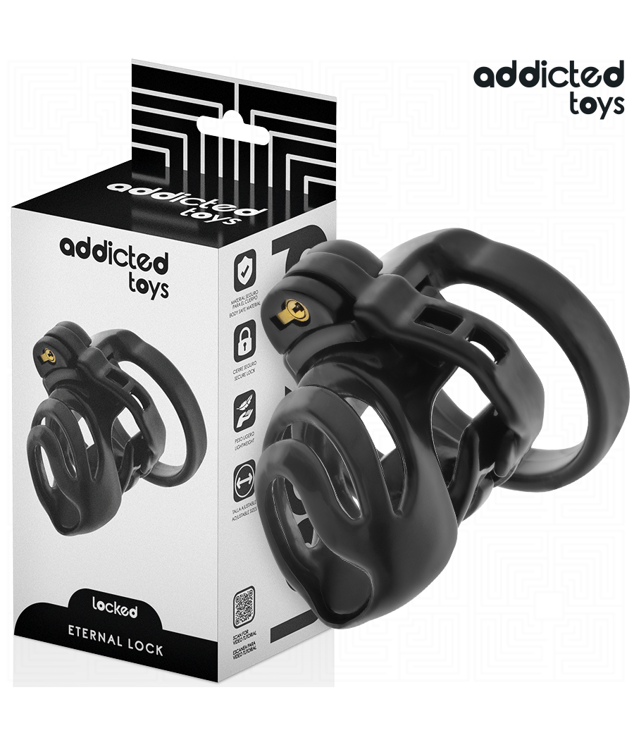 ADDICTED TOYS LOCKED - ETERNAL LOCK PENISKÄFIG 9 CM