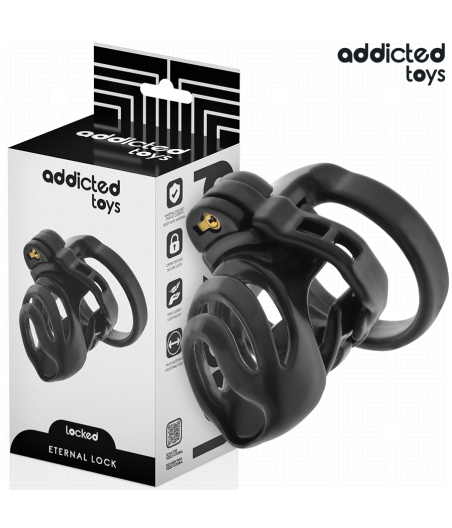 ADDICTED TOYS LOCKED - ETERNAL LOCK JAULA PARA PENE 9 CM