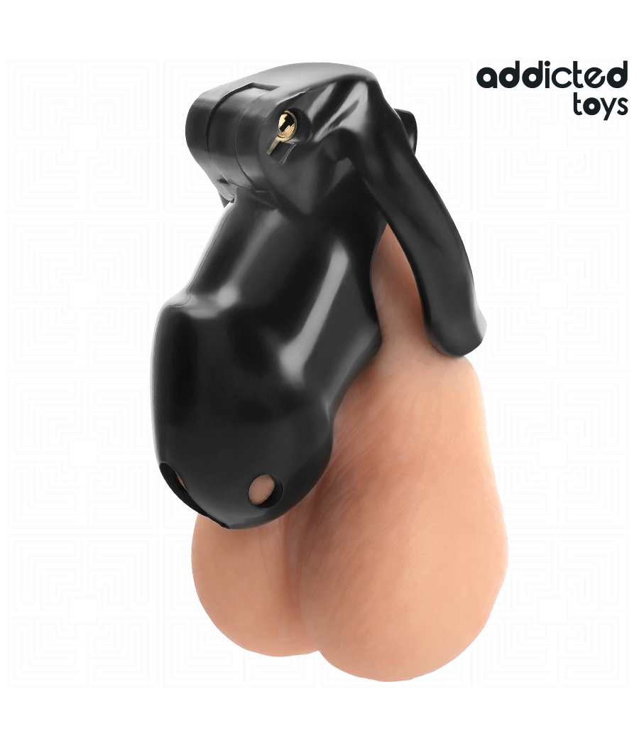 ADDICTED TOYS LOCKED - MINDNIGHT CELL PENIS CAGE SIZE M
