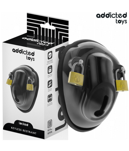 ADDICTED TOYS LOCKED - GABBIA PER PENE SENZA CHIAVE 11,5 CM