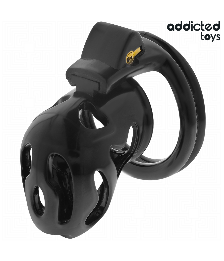 ADDICTED TOYS LOCKED - GAIOLA DE PÊNIS CRYPT SELADA 8 CM